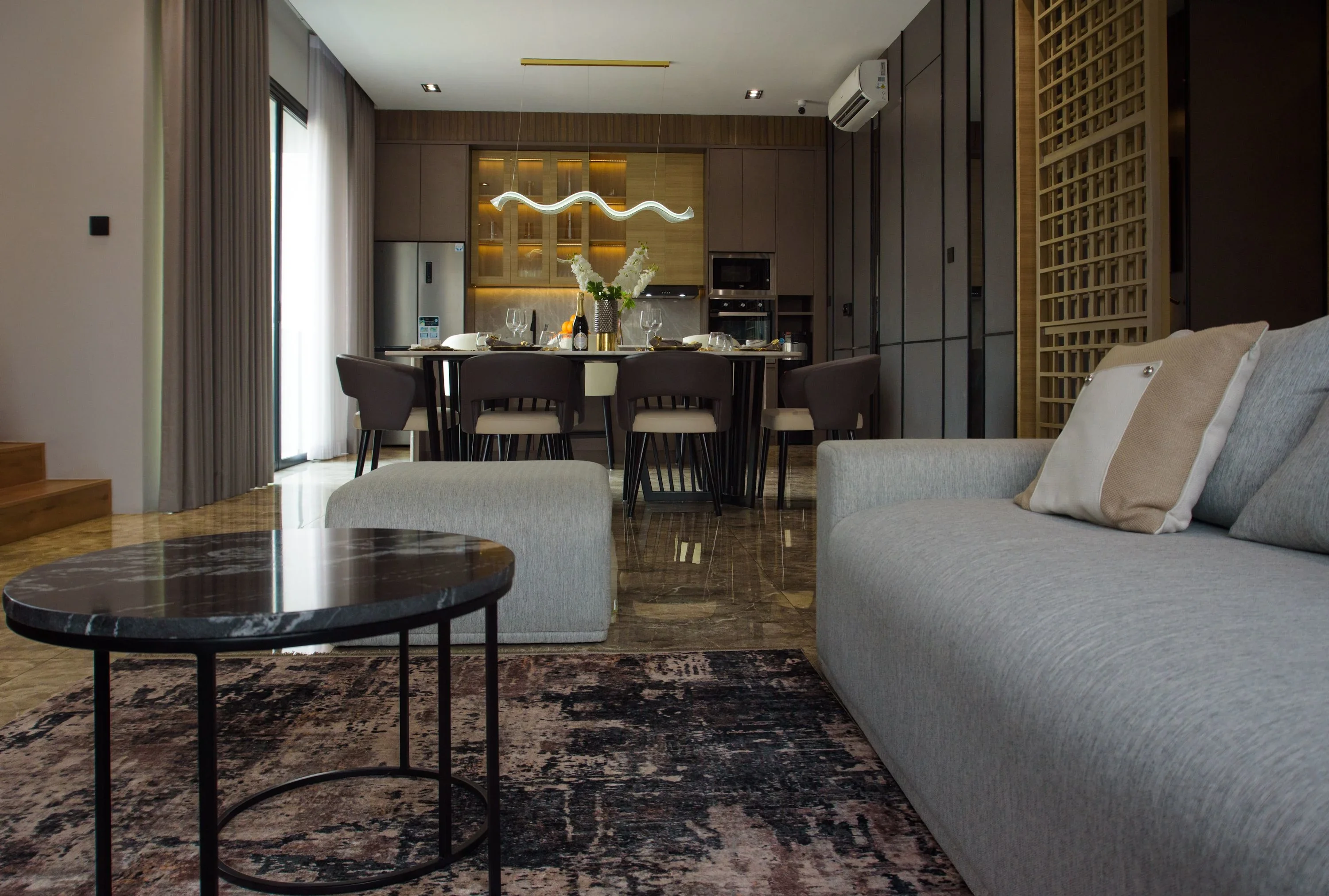 Apartment interior cleaning result